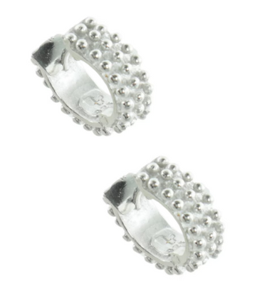 Arracada Molécula Plata